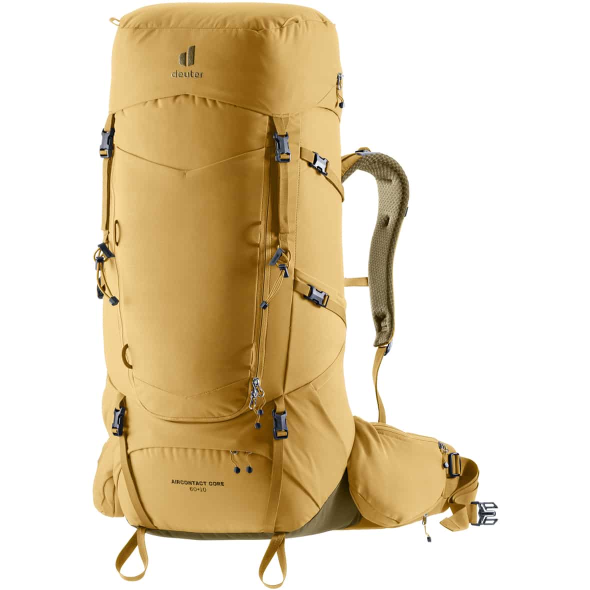 Aircontact Core 60 + 10 Trekkingrucksack Gelb_6216 | one size