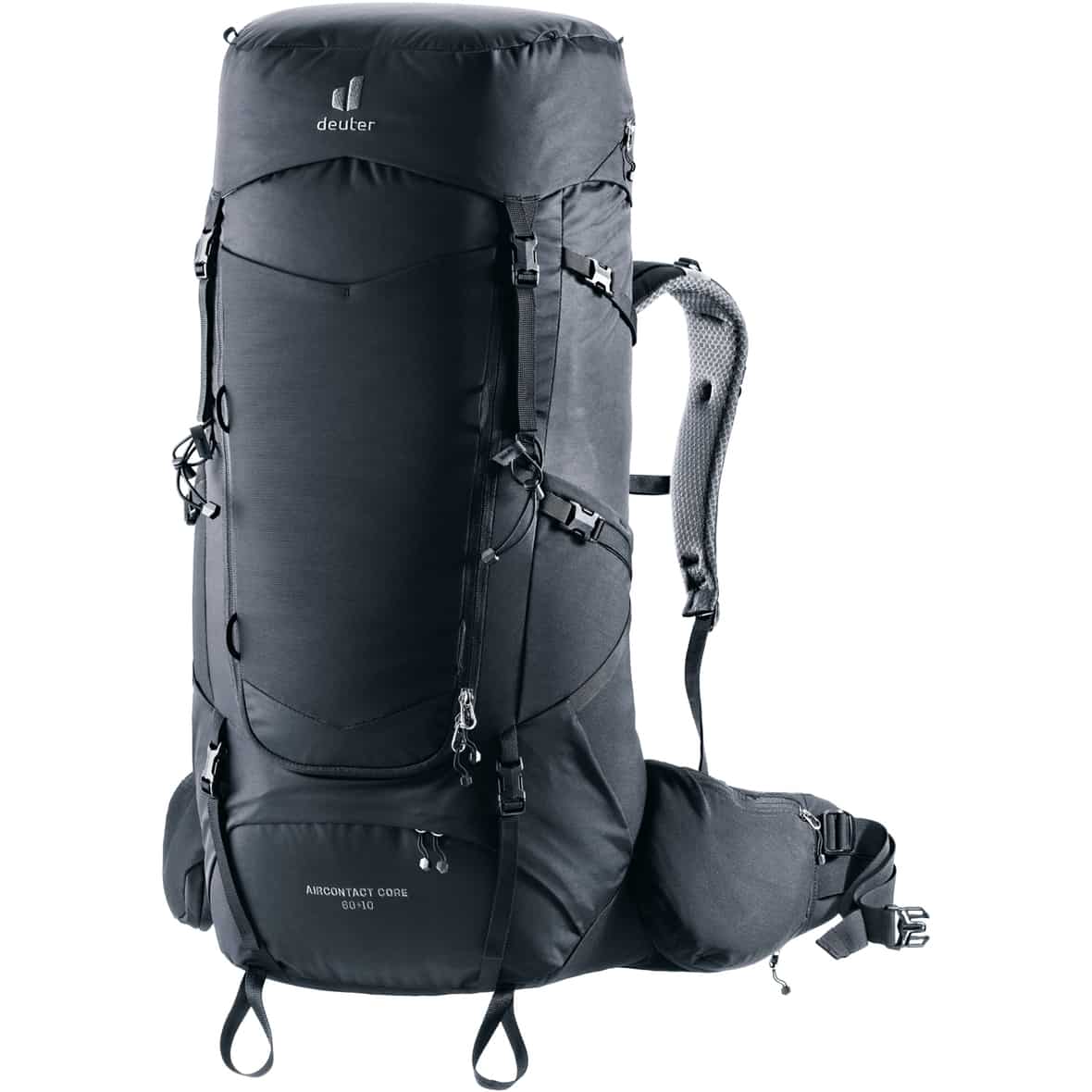 Aircontact Core 60 + 10 Trekkingrucksack Schwarz_7000 | one size