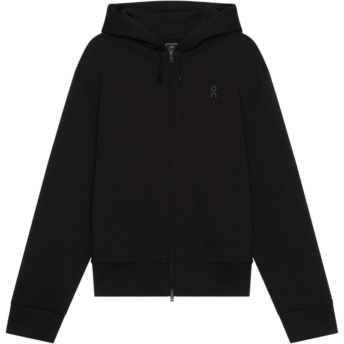 Focus Tech Zip  Damen Hoodie Schwarz_0553__BLACK | L