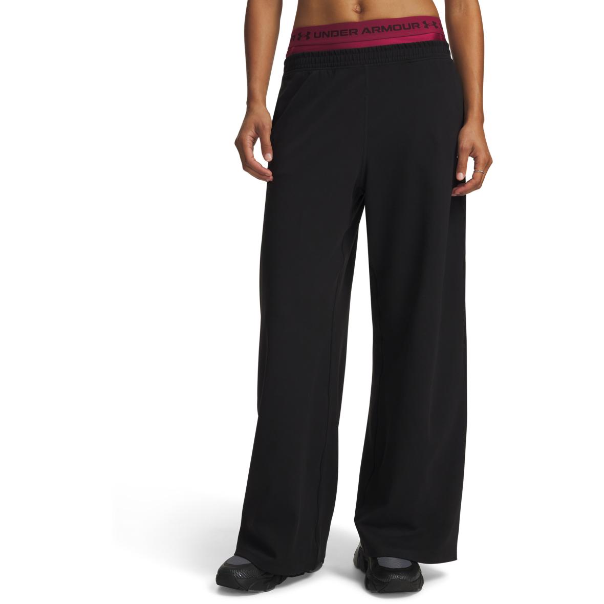 Motion Wide Leg  Damen Trainingshose Schwarz_008 | L
