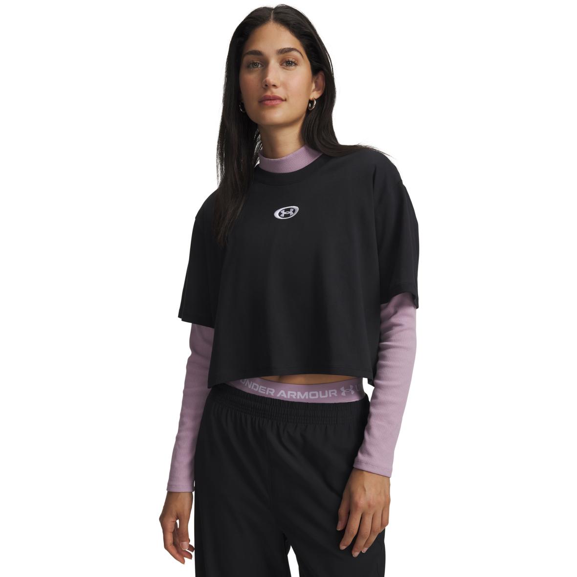 Center  Damen T-Shirt Schwarz_001 | XS