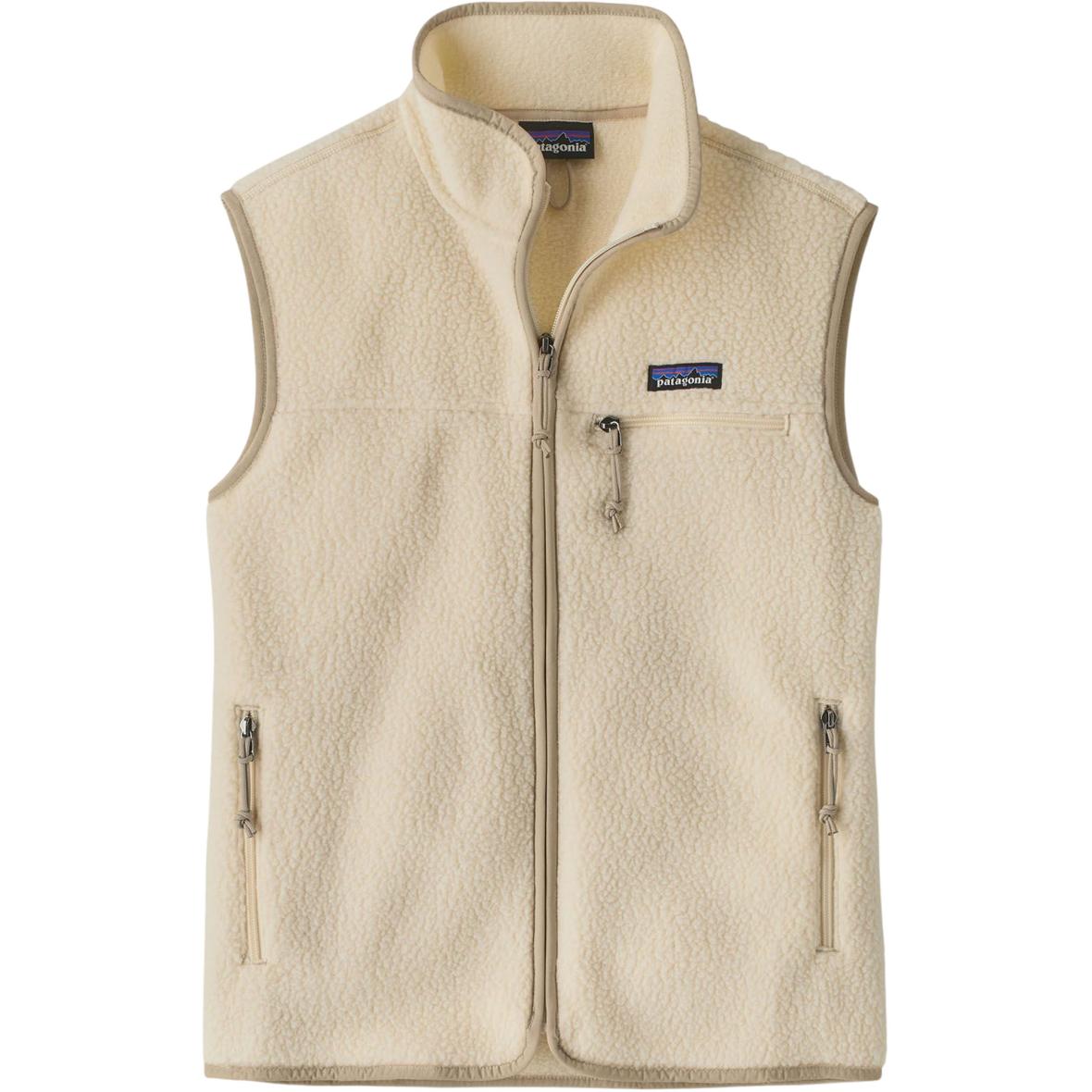 Retro Pile  Damen Fleeceweste Beige_NAT | L