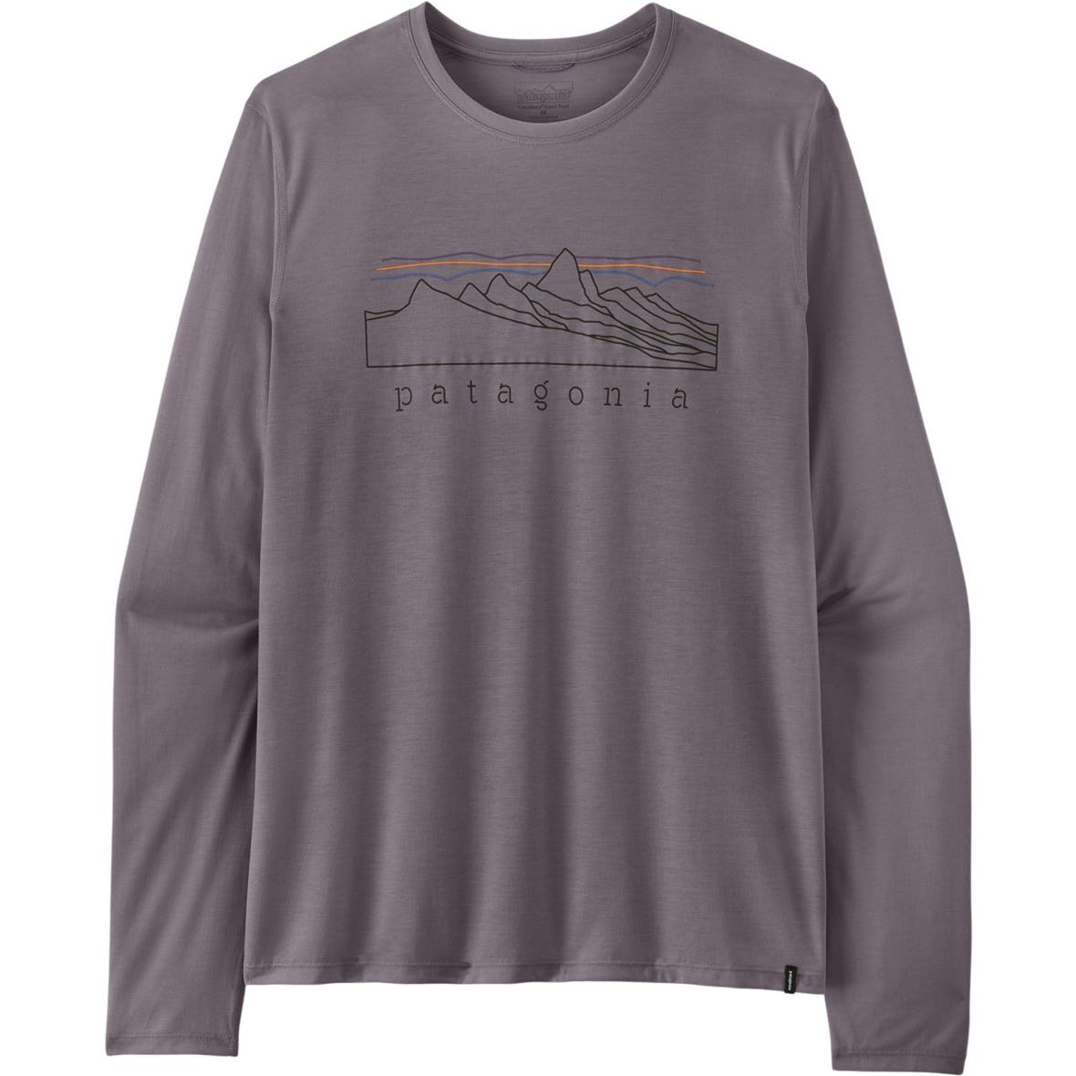 Capilene Cool Daily Cloud Herren Longsleeve Grau_MYGR | S