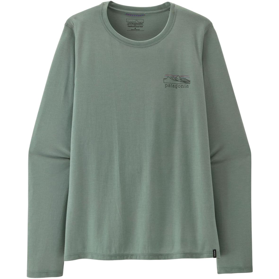 Capilene Cool Daily Cloud Damen Longsleeve Grün_CVGR | XS
