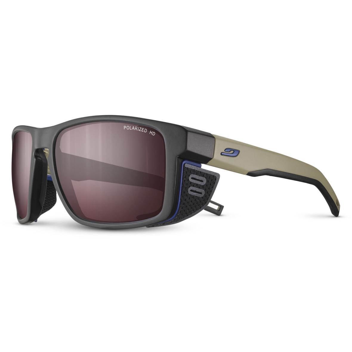 Shield Gletscherbrille Schwarz_SCHWARZ / BRAUN / | one size