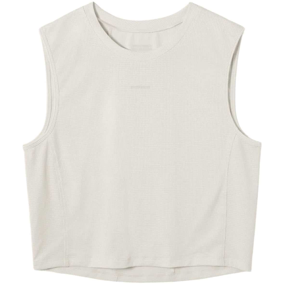 Road Crop Top  Damen Tanktop Beige_ANTIQUE CREAM | S