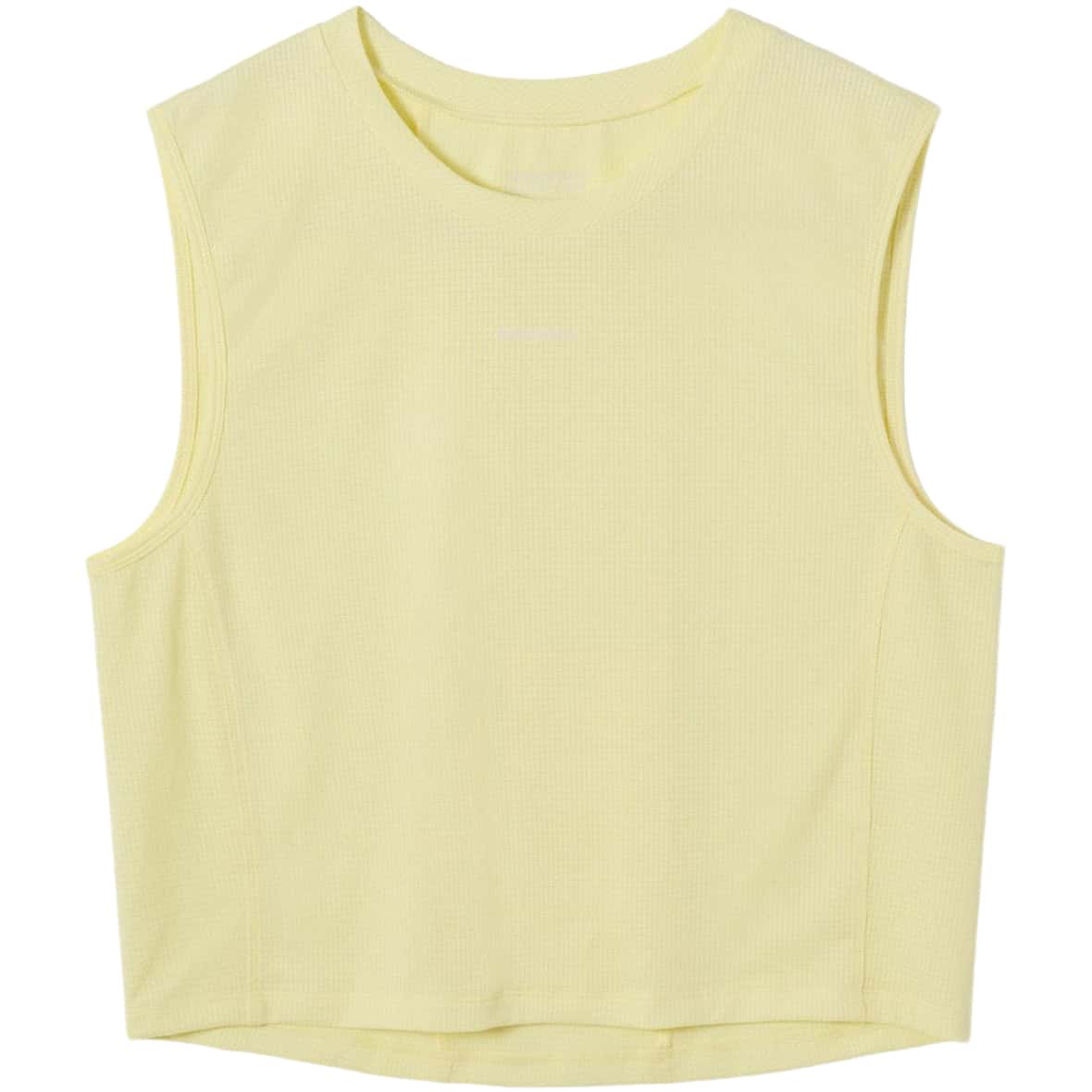 Road Crop Top  Damen Tanktop Gelb_BUTTER YELLOW | XS