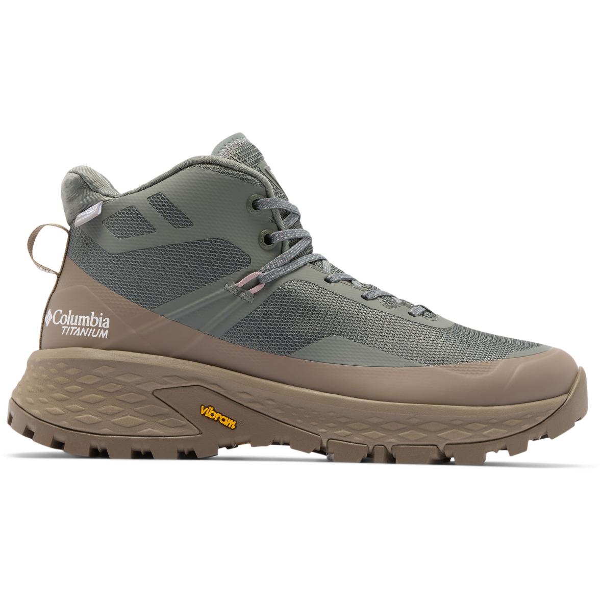 Tellurix Titanium Outdry Mid Damen Wanderschuhe Hellgrün_342 | 6,5