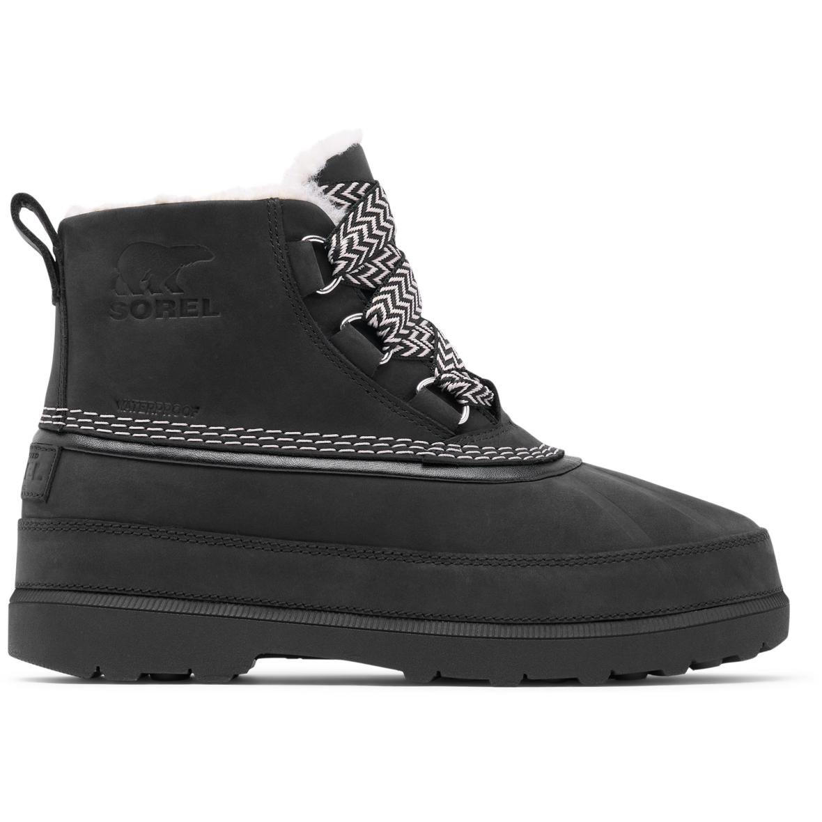 Ambler Fireside Chukka Damen Winterstiefel Schwarz_010__BLACK, DARK | 5,5