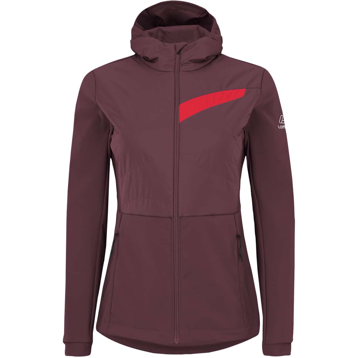Hybrid Gina PL60 Damen Isolationsjacke Dunkelrot_575 | 34