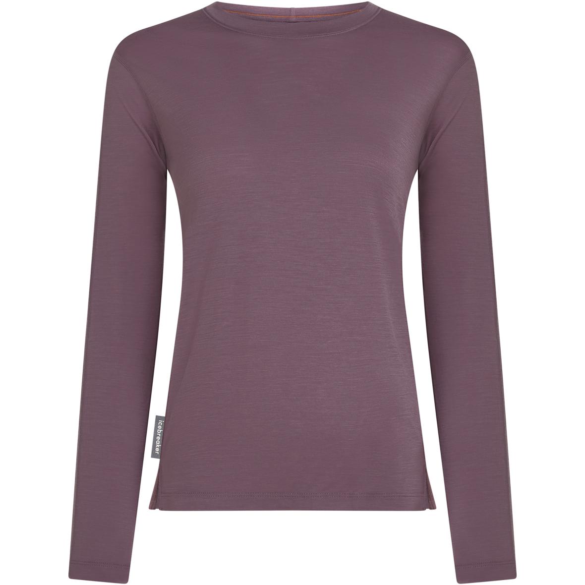 150 MerinoFine Ace Damen Longsleeve Grau_IB0N1 | XS