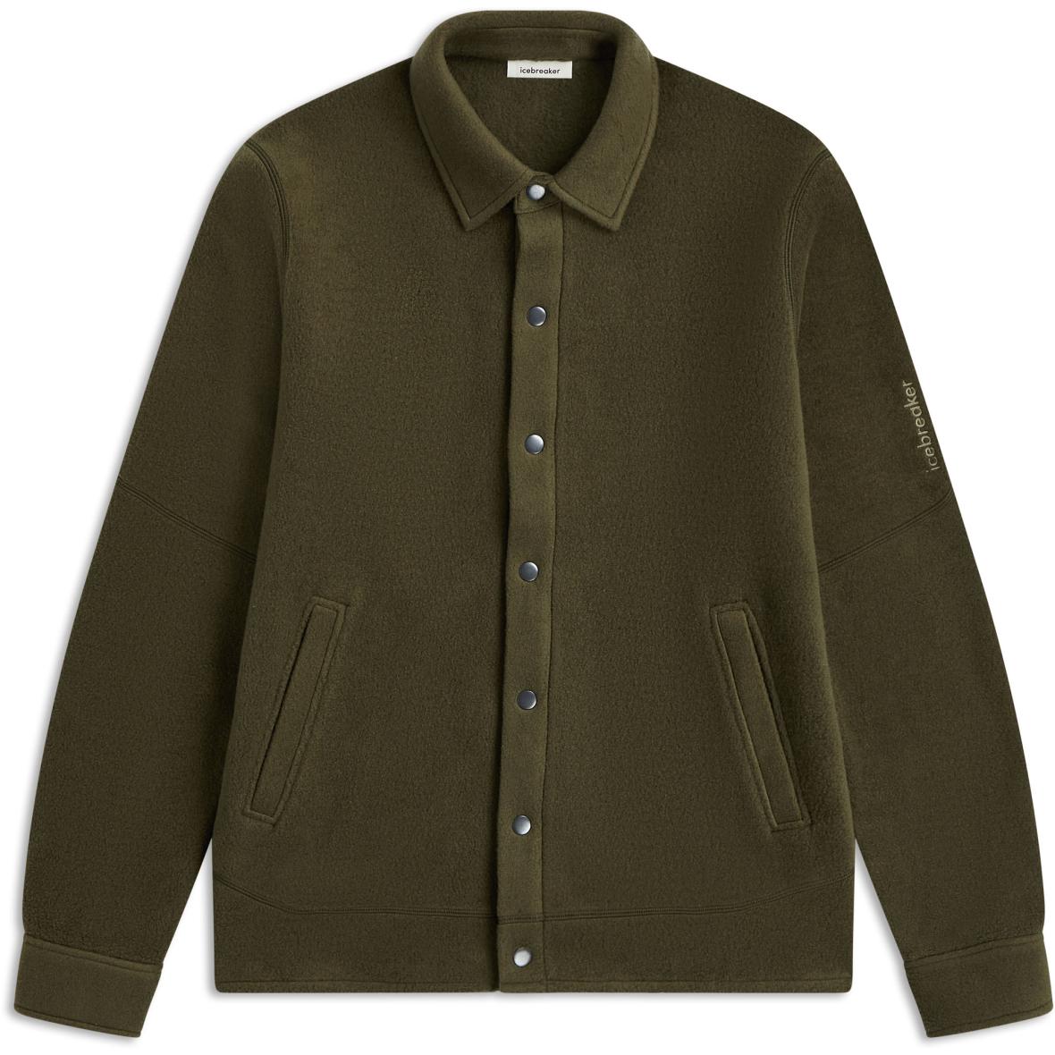  Merino 800 RealFleece Classic Pile Herren Fleecejacke Dunkelgrün_IB0L1 | XXL