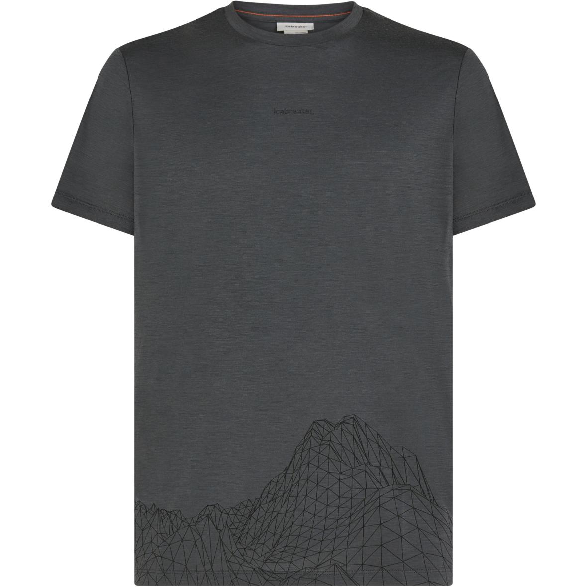 Merino 150 Tech Lite 3D Mapping Herren T-Shirt Anthrazit_IB0A1 | XXL