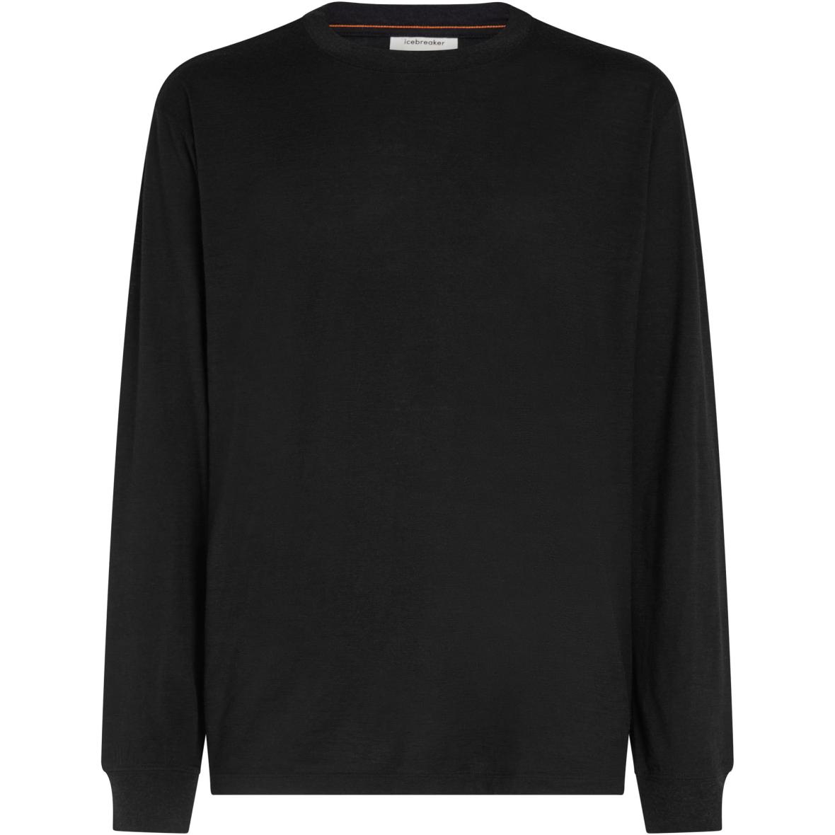 Merino 150 Tech Lite Relaxed  Herren Longsleeve Schwarz_IB001 | XL