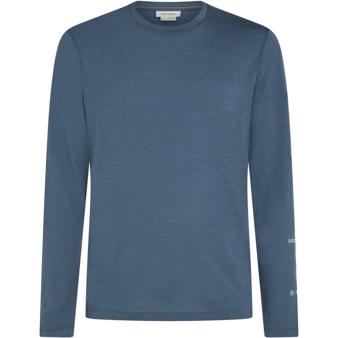 Merino 150 Tech Lite  IB Vertical Herren Longsleeve Blau_IBA76 | M