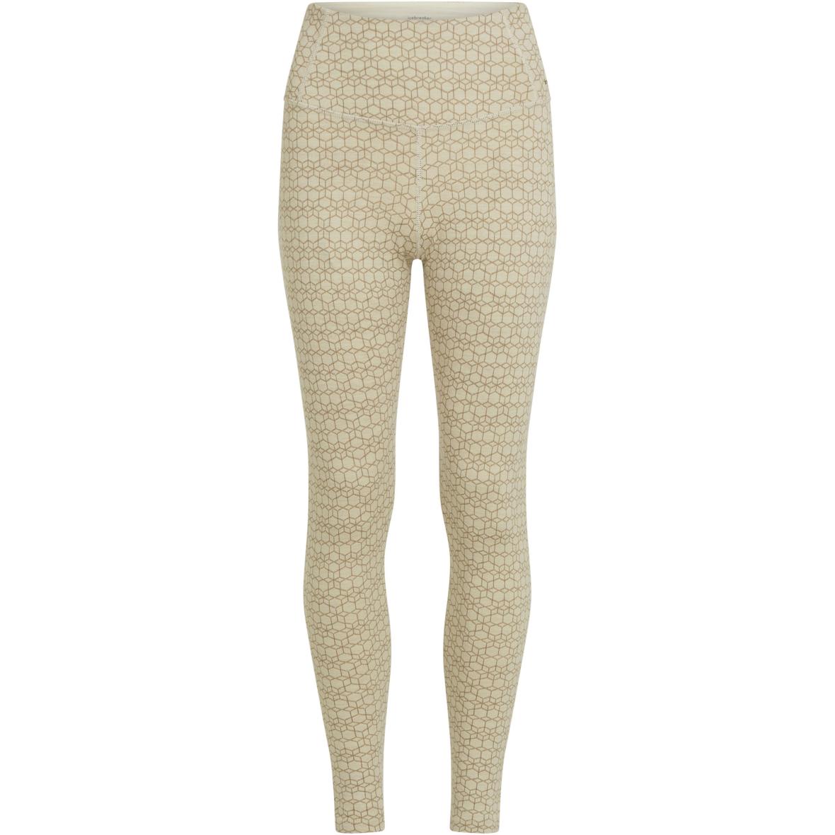 Merino 260 Oasis Alpine Geo Damen Funktionsunterhose Beige_IB0NU | XS