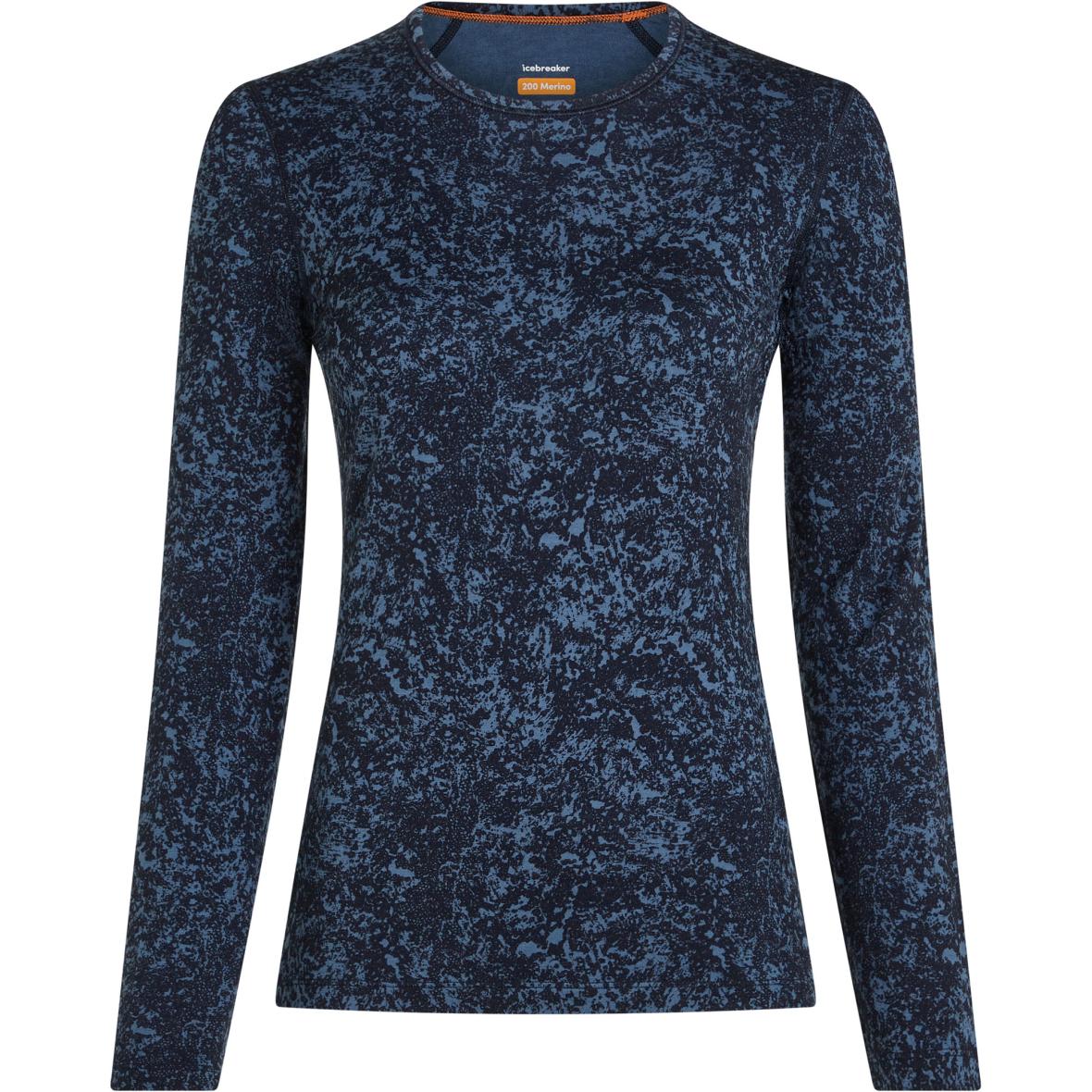 Merino 200 Oasis Moss Bloom  Damen Funktionsunterwäsche Dunkelblau_IB0NX | XS