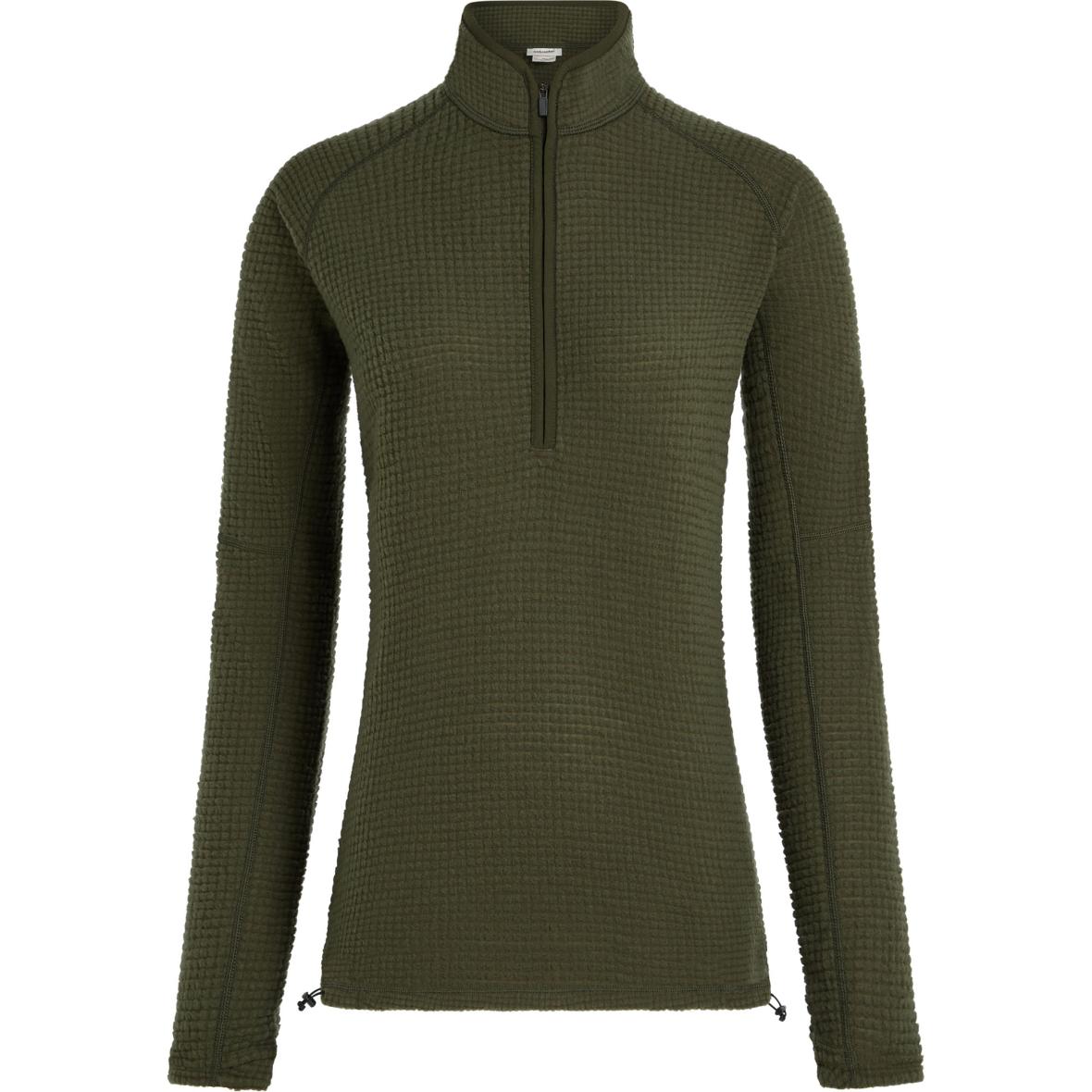 Merino 400 RealFleece Grid  Damen Funktionsunterwäsche Dunkelgrün_IB0L1 | XS