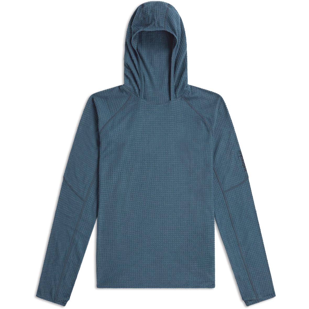 Merino 400 RealFleece Grid  Herren Hoodie Blau_IBZ43 | XL