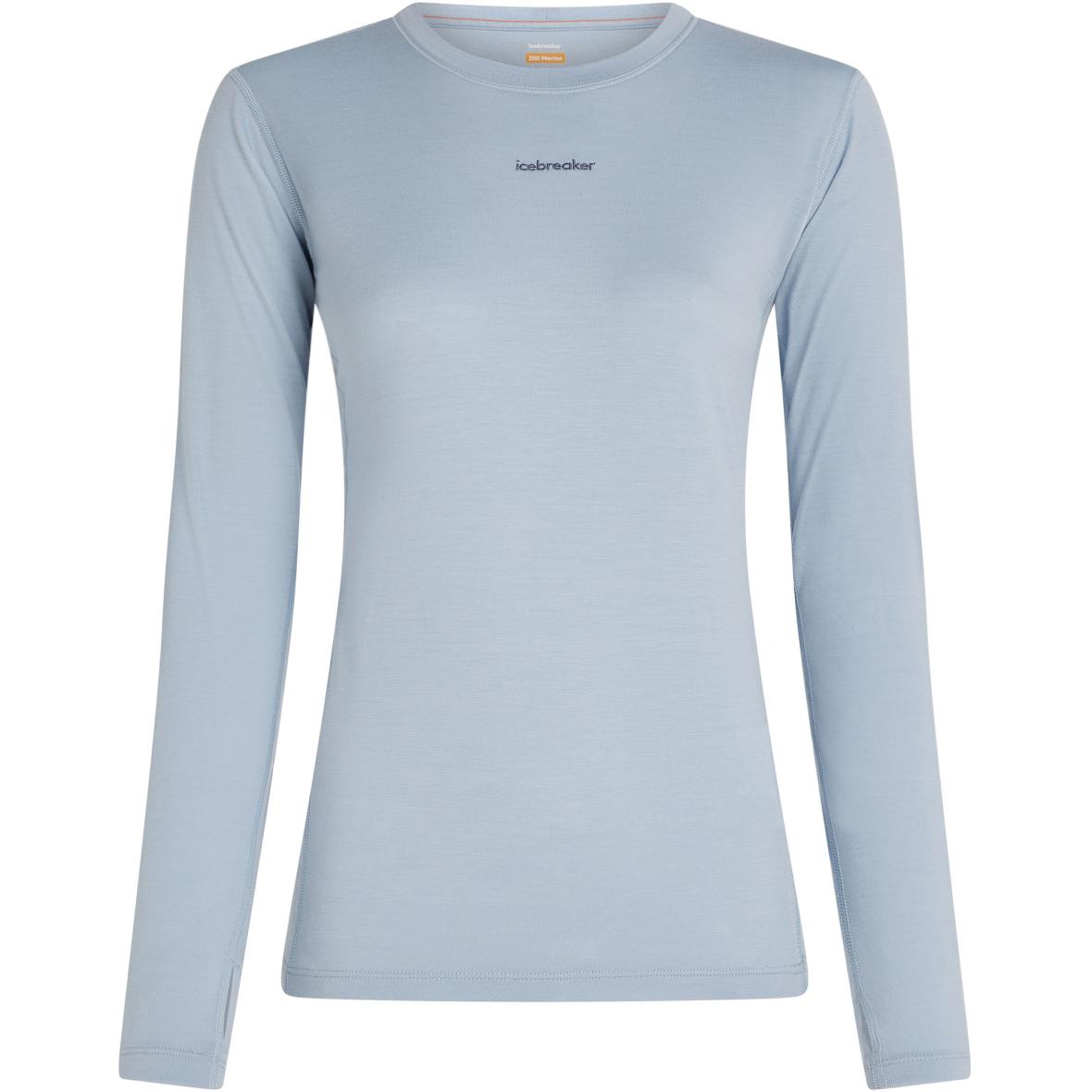 200 MerinoFine Ace Damen Funktionsunterwäsche Hellblau_IB0PA | L