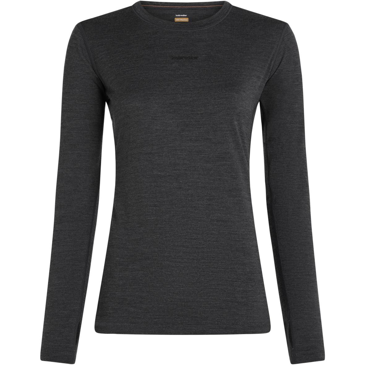 200 MerinoFine Ace Damen Funktionsunterwäsche Grau_IB011 | XS