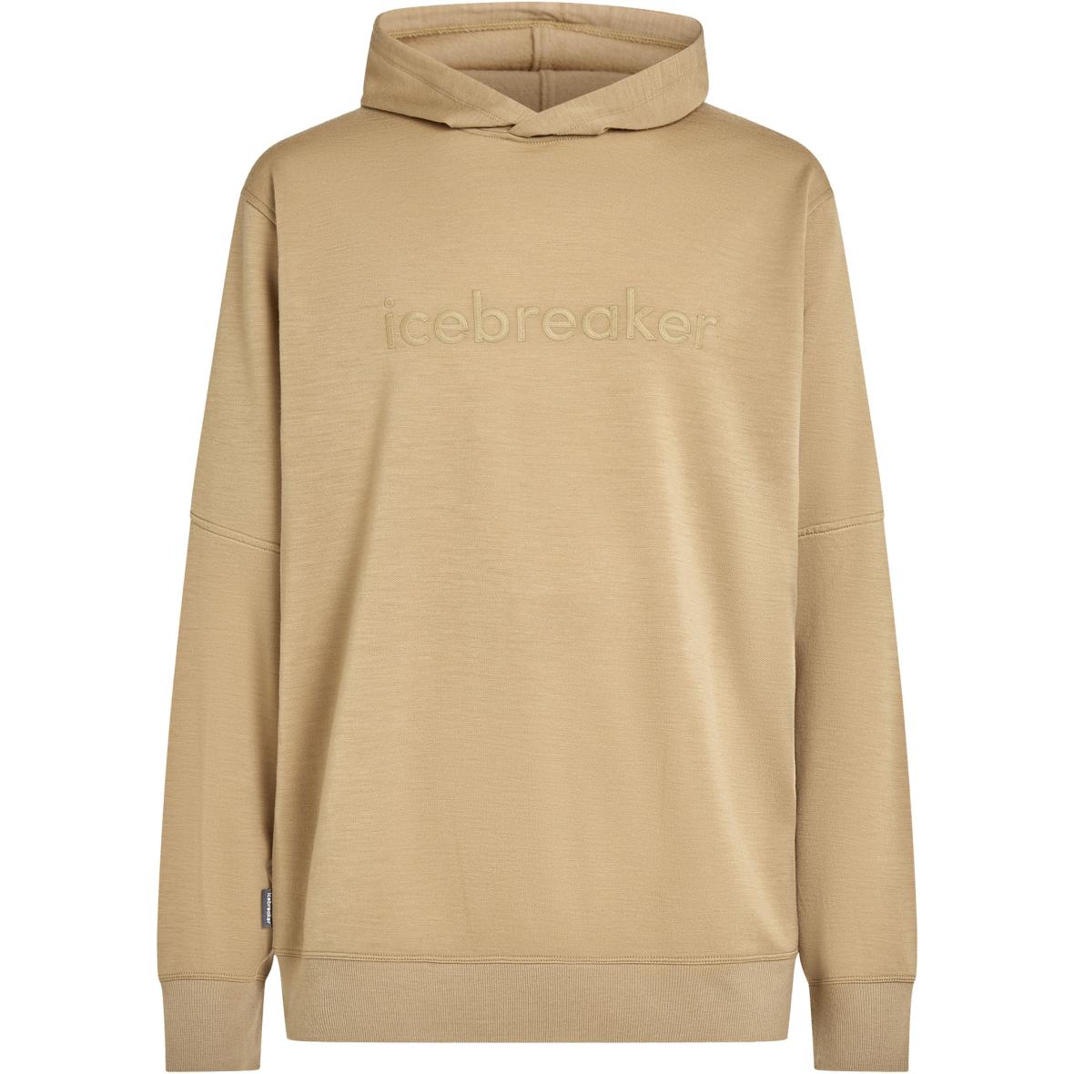 Merino 300 Realfleece Descender Herren Hoodie Hellbraun_IB0MO | S