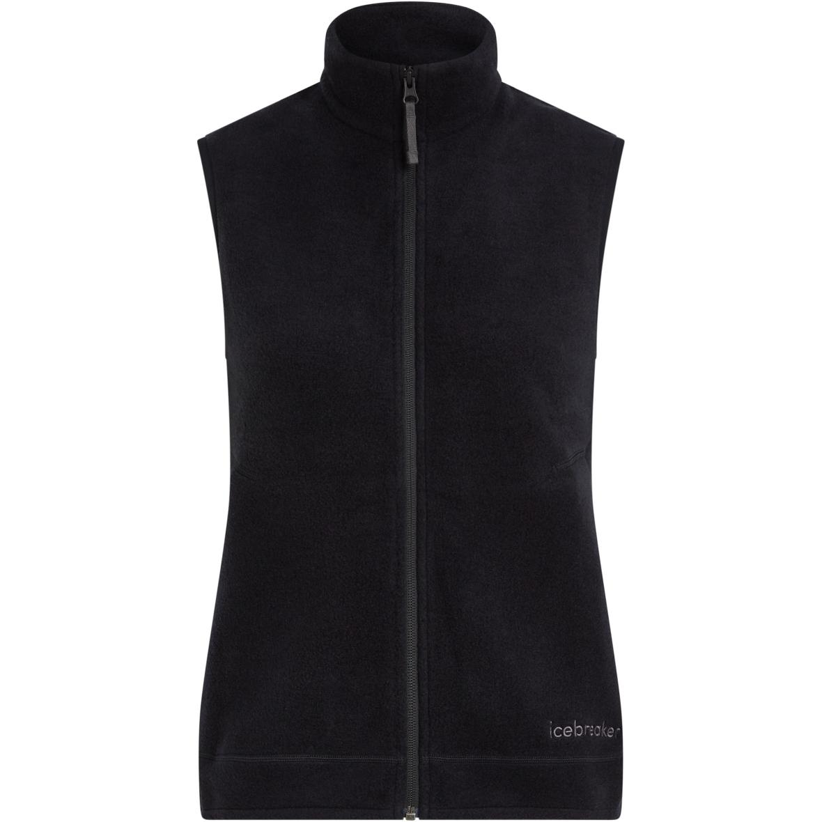 Merino Blend 800 RealFleece Classic Damen Weste Schwarz_IB001 | M