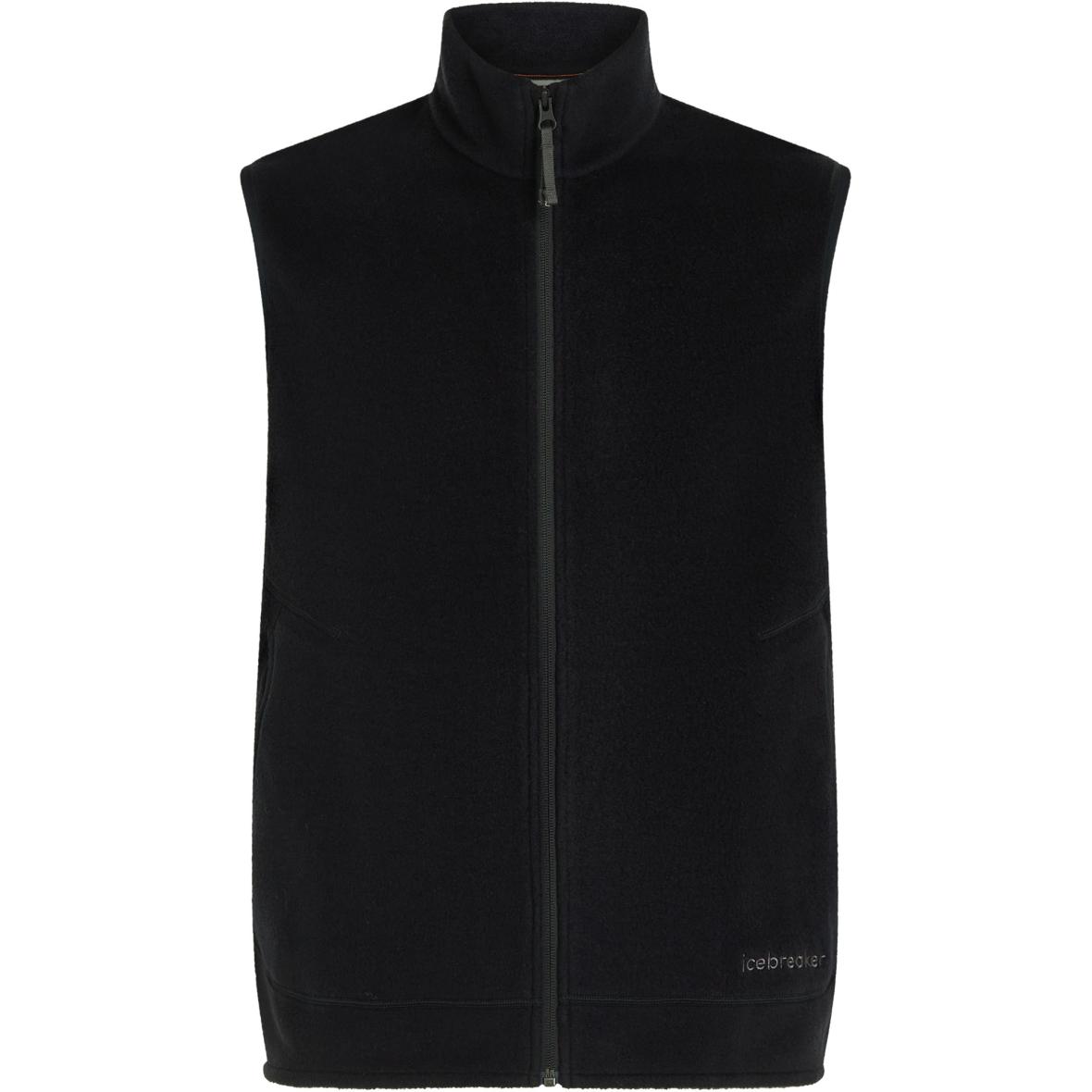 Merino Blend 800 RealFleece Classic Herren Weste Schwarz_IB001 | L