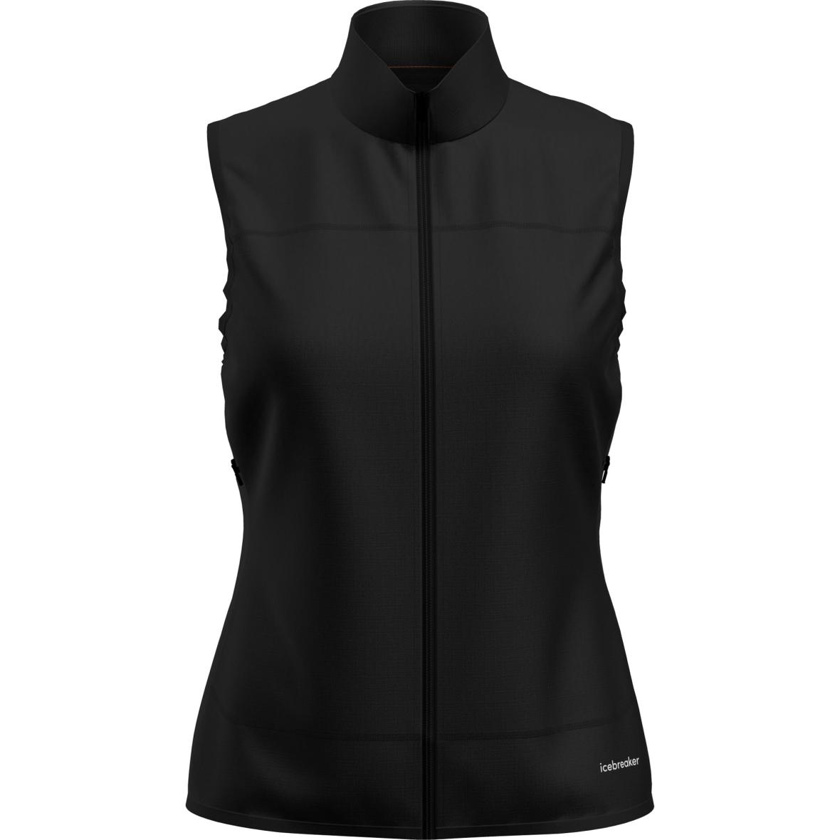 Merino Blend 300 RealFleece Descender  Damen Weste Schwarz_IB001 | L