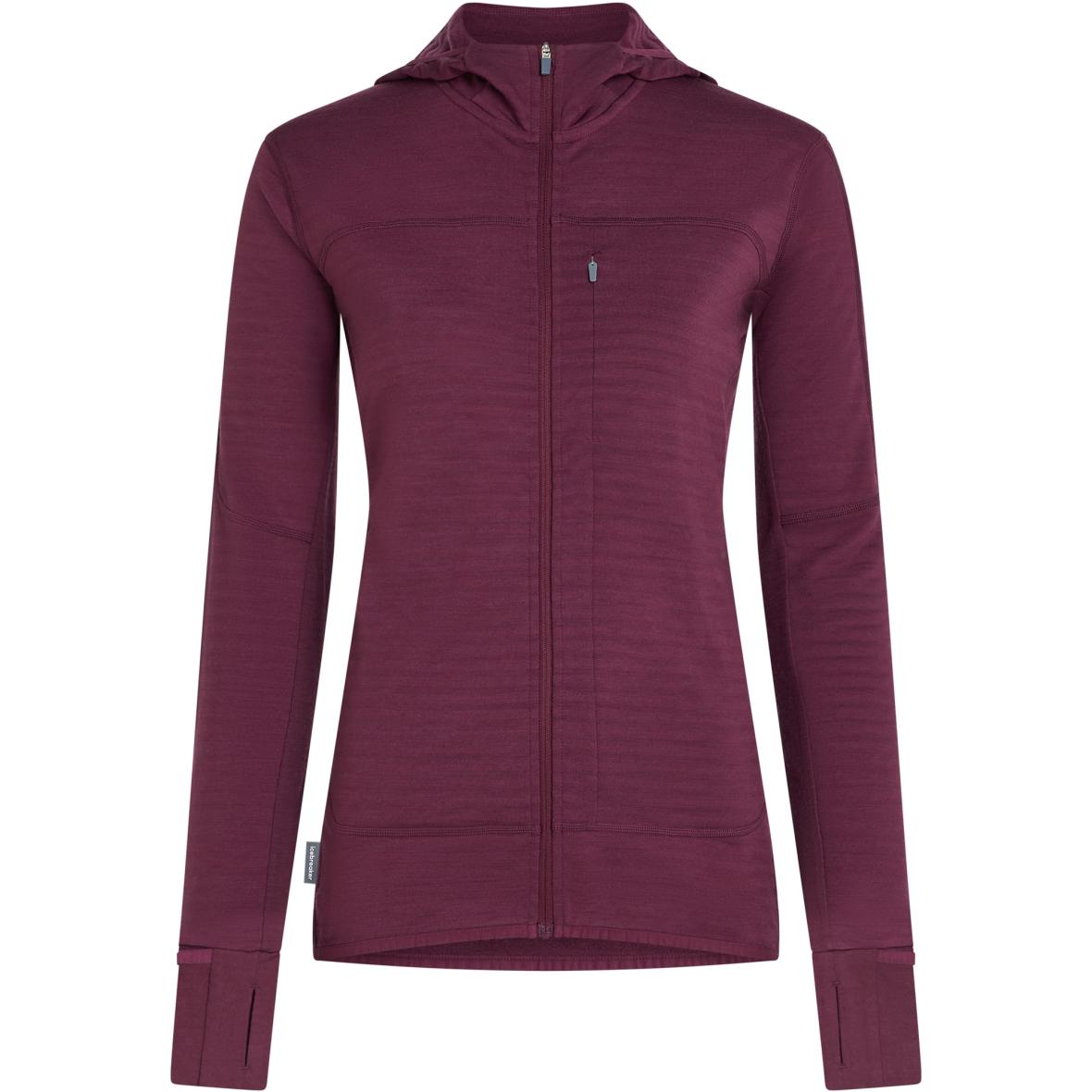 Merino Blend 300 RealFleece Descender Damen Hoodie Beere_IB0PB | S
