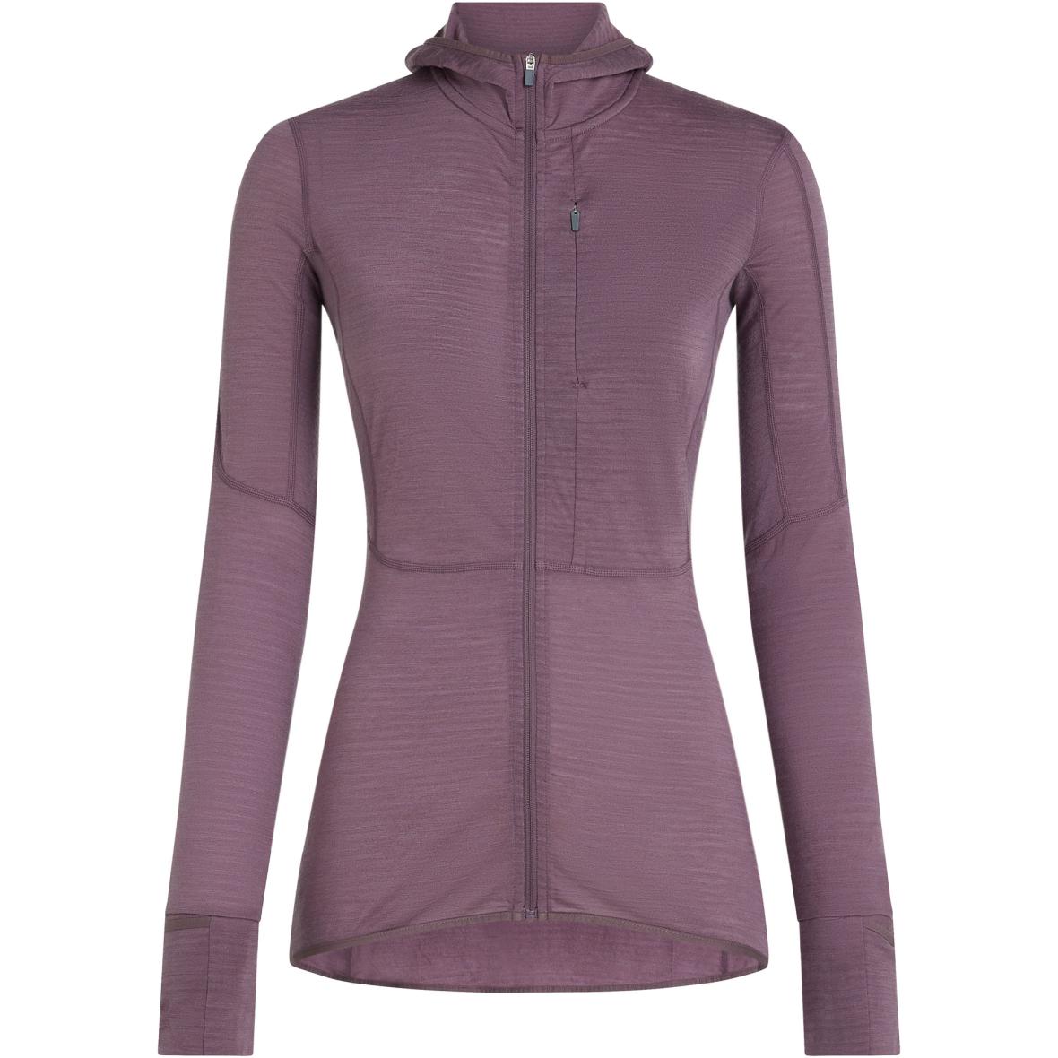 Merino Blend 200 Realfleece Descender Damen Hoodie Grau_IB0N1 | XS