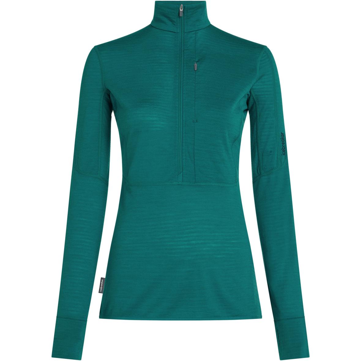  Merinoi 200 Realfleece Descender Damen Fleecejacke Petrol_IB0LG | XL