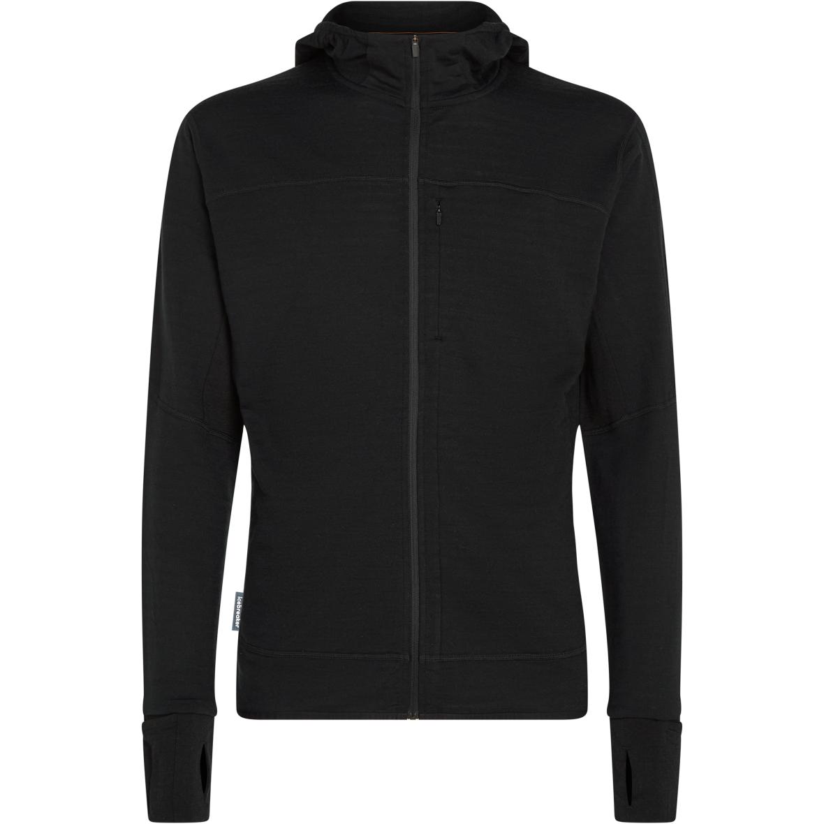 Merino Blend 300 RealFleece Descender Herren Hoodie Schwarz_IB001 | M