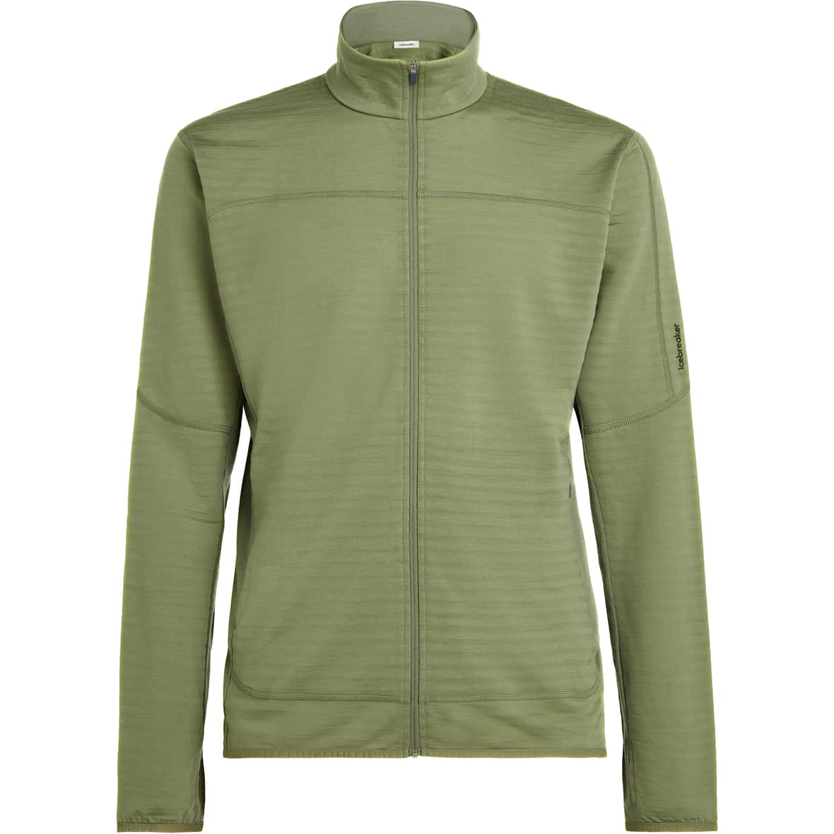 Merino 300 RealFleece Descender Herren Fleecejacke Oliv_IBA74 | XXL