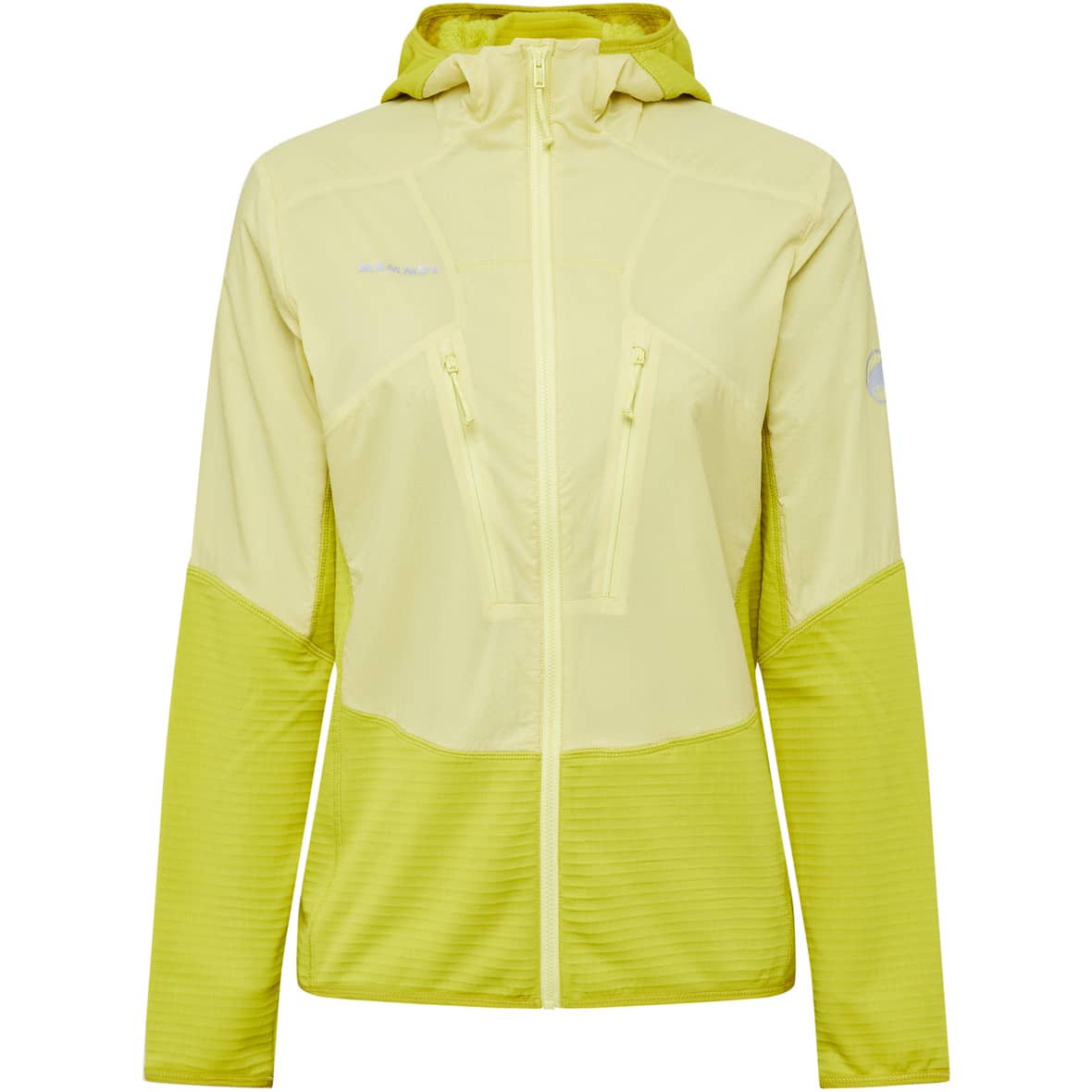 Aenergy Hybrid  Damen Fleecejacke Gelb_1329 | S