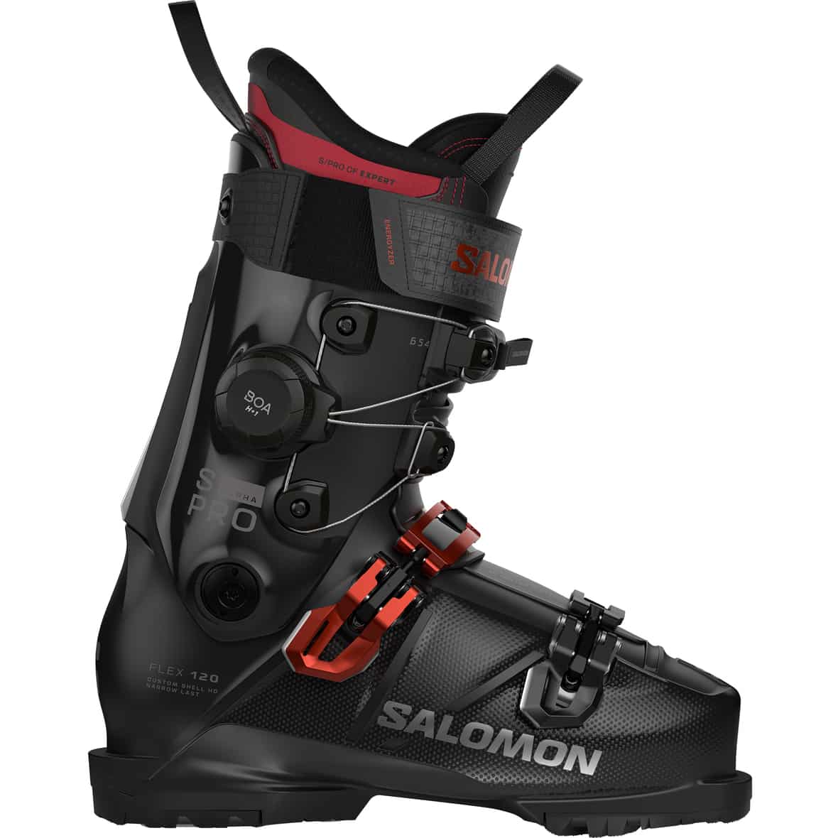 S/PRO ALPHA C BOA 120 26/27 Herren Alpin Skischuhe Schwarz_BLACK/SAMBA MET./ | 26