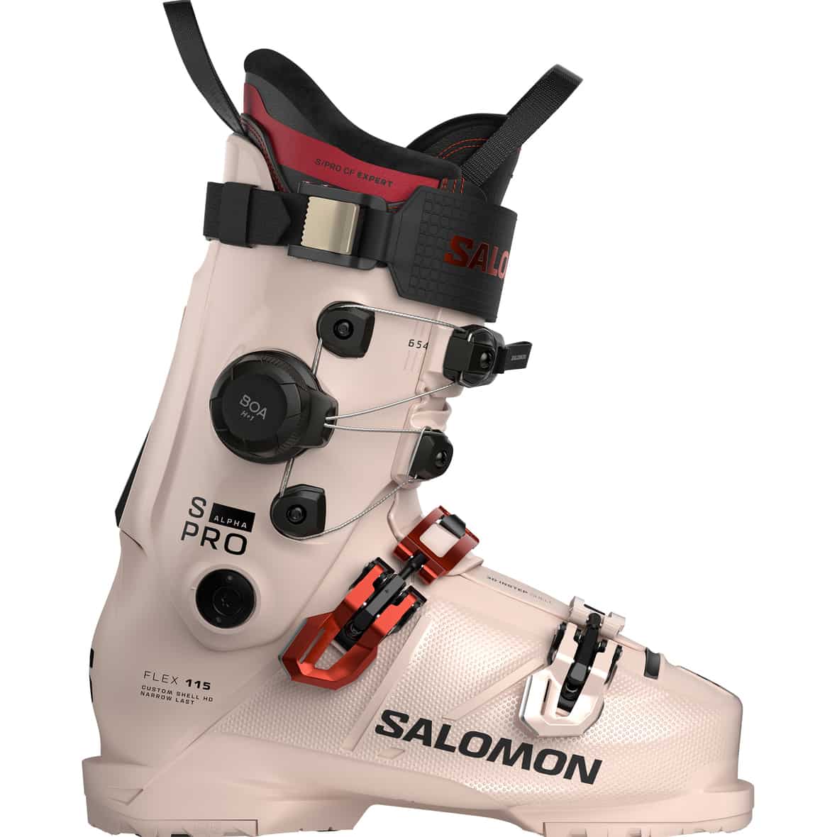 S/PRO ALPHA C BOA 115 W 26/27 Damen Alpin Skischuhe Grau_LILAC ASH/BLACK/S | 24