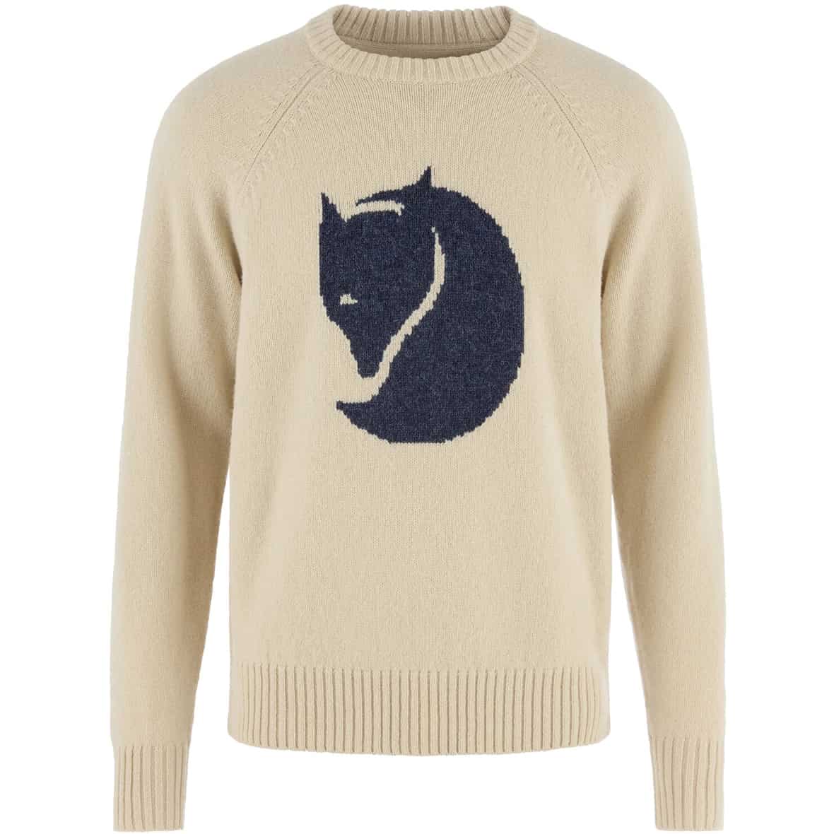 Logo Knit Herren Pullover Beige_191 | S