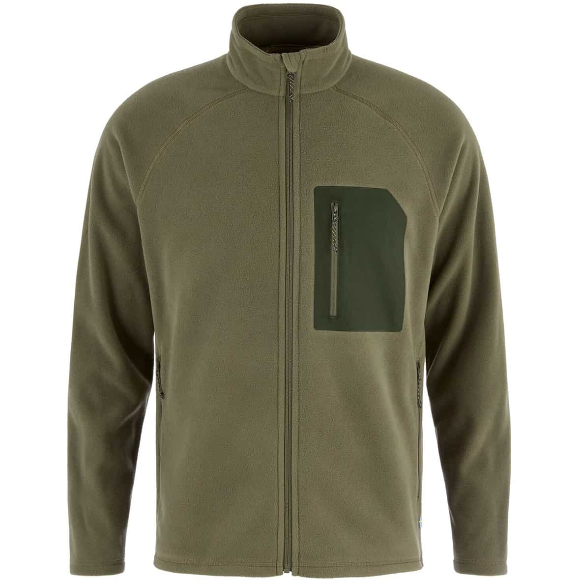 Kaipak Herren Fleecejacke Oliv_625-662 | S