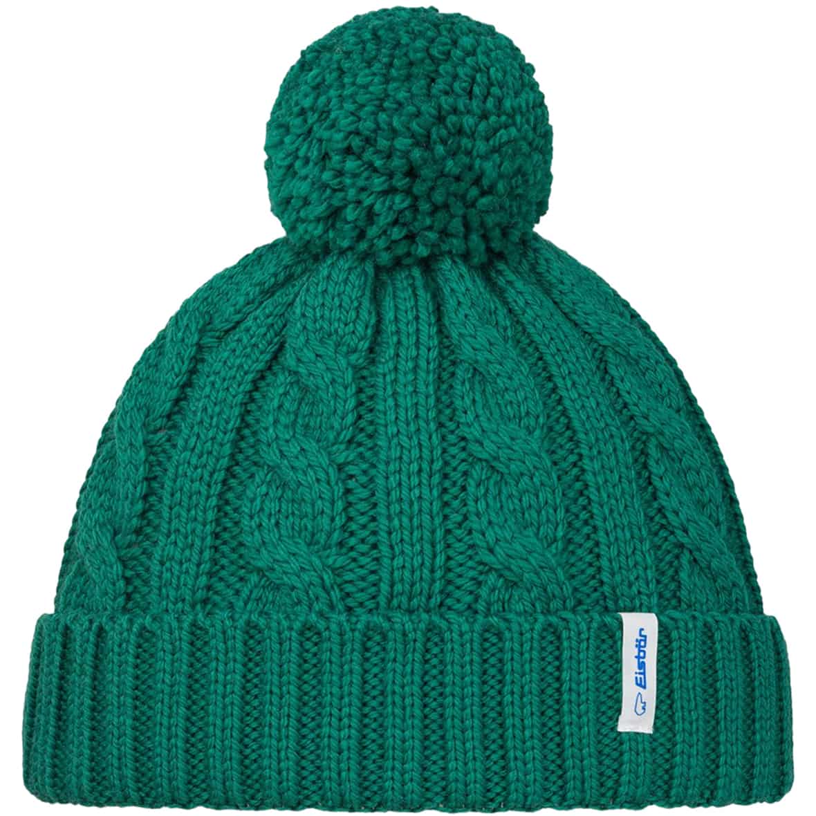 Alba Uni Pompon Mütze Petrol_614 | one size