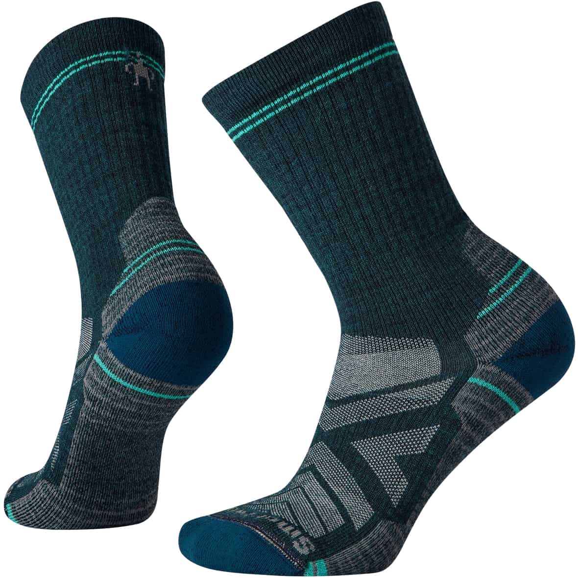 Hike Light Cushion Crew Socks Damen Wandersocken Blau_SWG74 | S