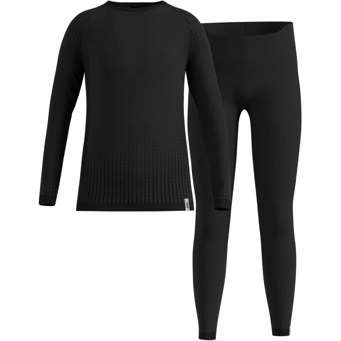 Performance Warm Base Layer 2tlg. Set Kinder Funktionsunterwäsche Schwarz_15000 | 140