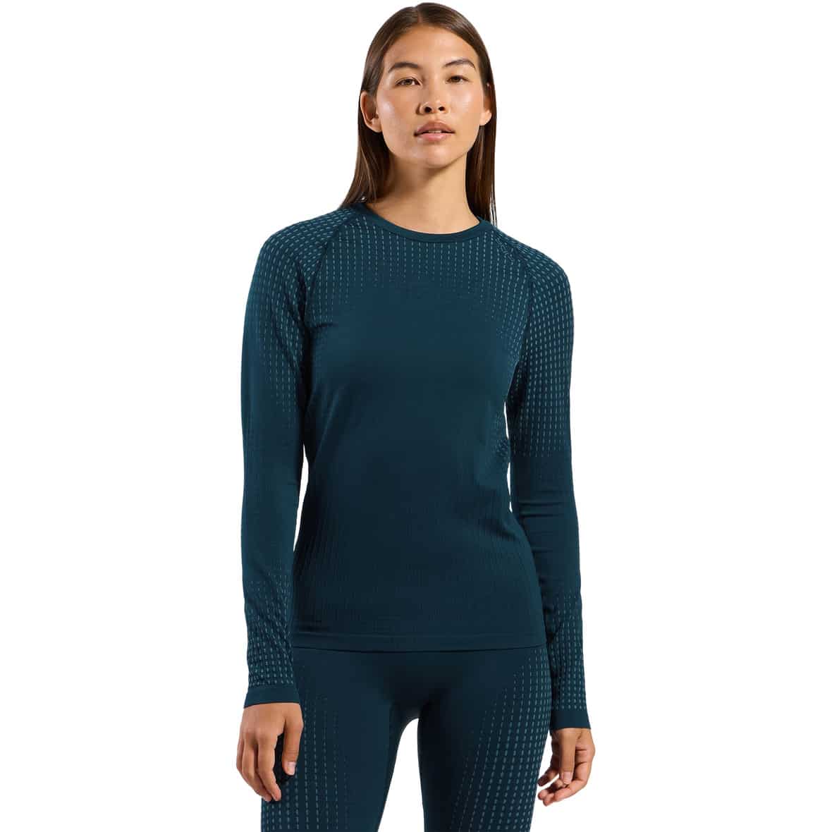Performance Warm Base Layer Damen Funktionsshirt Petrol_20417 | M