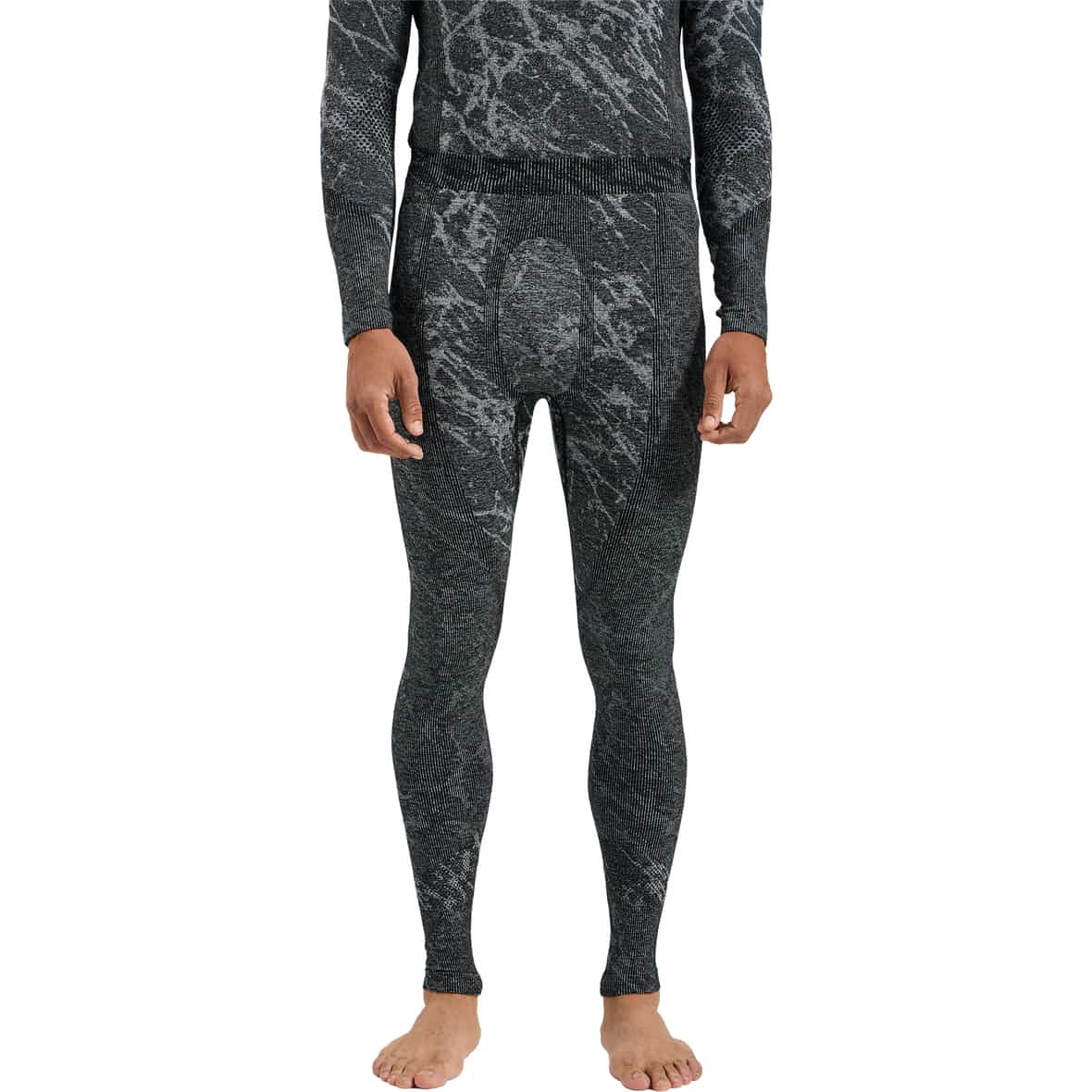 Performance Warm Blackcomb Base Layer Herren Funktionsunterhose Grau_10183 | L