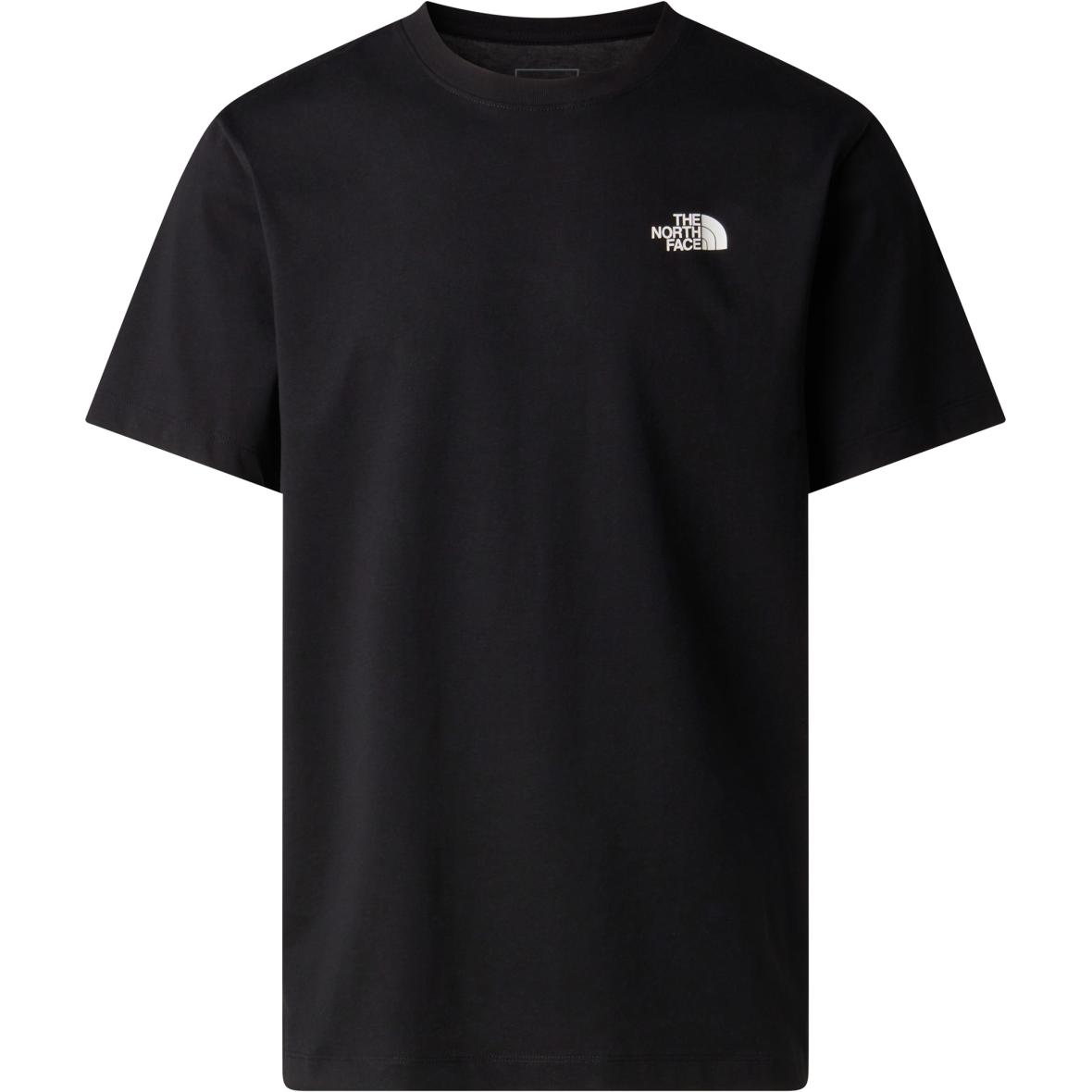 Vertical Logo Herren T-Shirt Schwarz_JK3 | XL