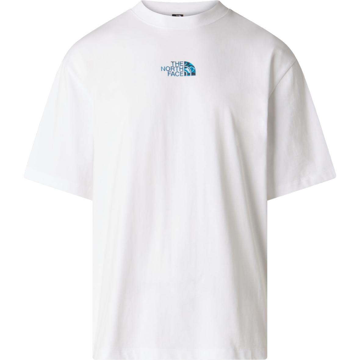 Liquid Logo Oversize Herren T-Shirt Weiß_FN4 | L