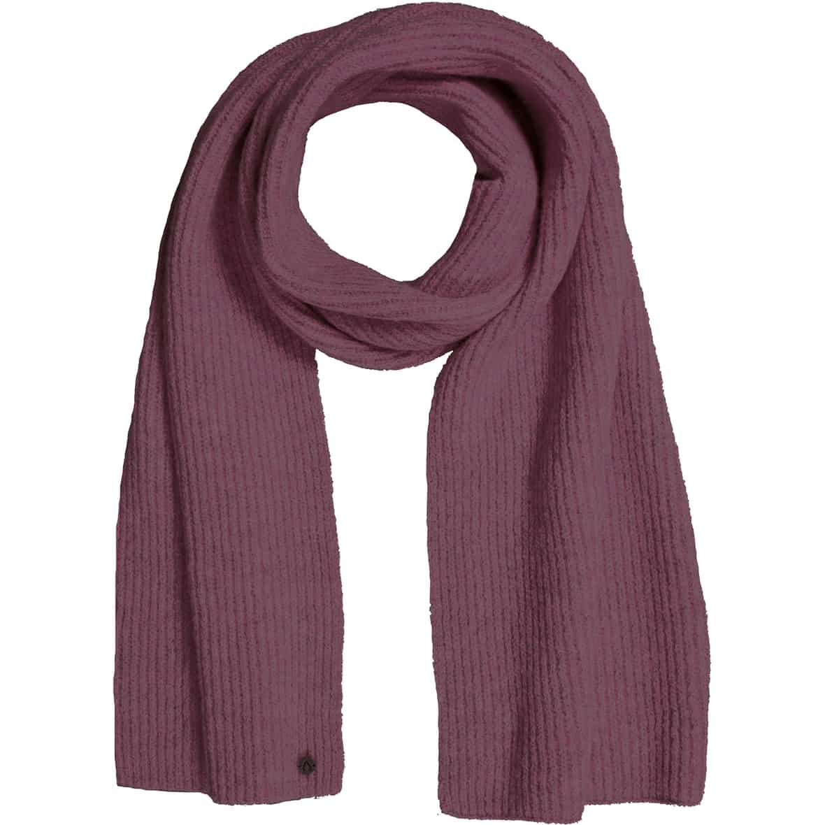  Philia Schal Dunkelrot_004__BORDEAUX MEL | one size