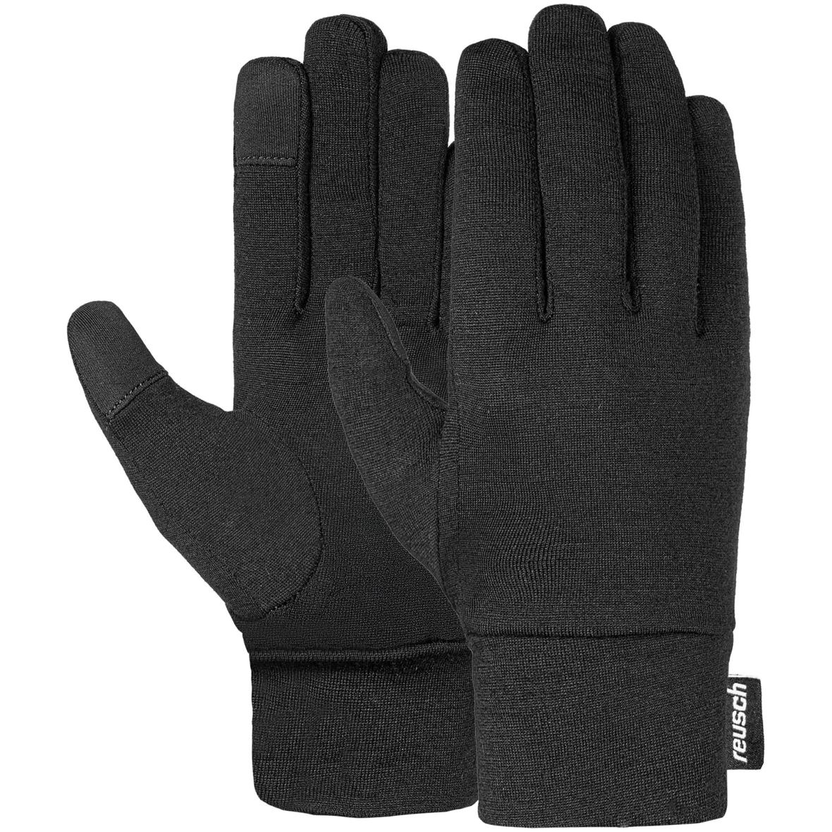 Merino Wool TOUCH-TEC Fingerhandschuhe Schwarz_7700__ BLACK | 11