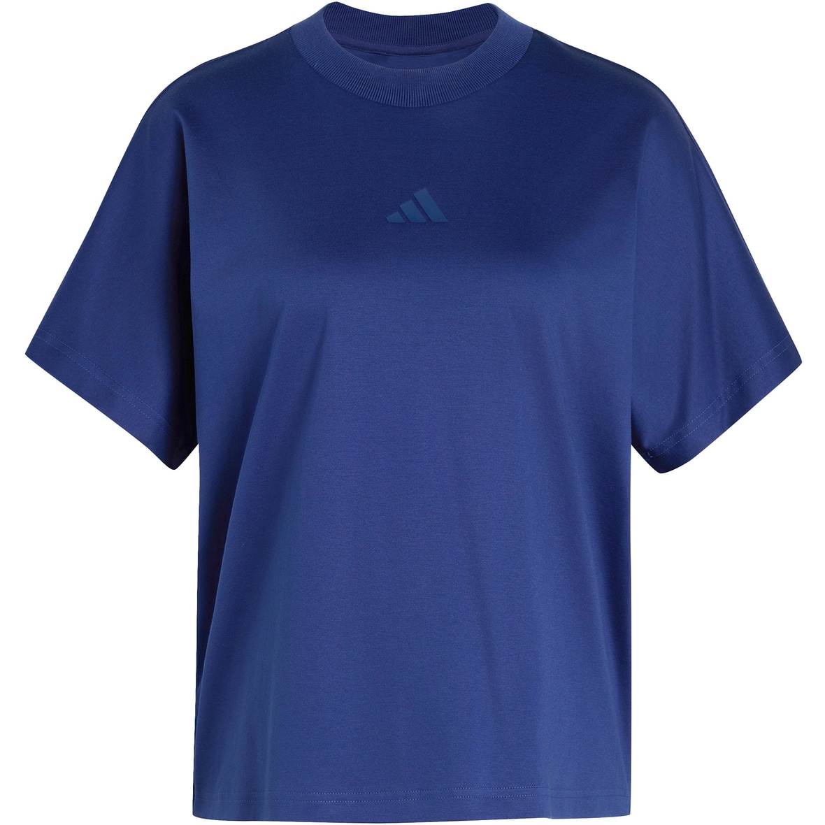 Soft Lux Loose Damen T-Shirt Blau_000__DKBLUE | S