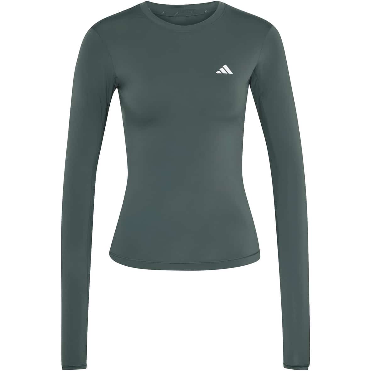  Essentials Workout Contour  Damen Longsleeve Oliv_000__LEGIVY | XL
